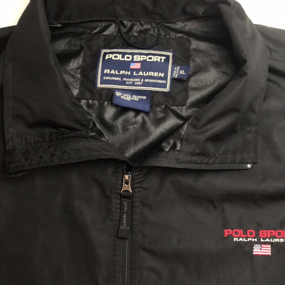 Zip up polo sport lightweight jacket men’s XL - Picture 2 of 7